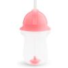 imageMunchkin Any Angle Sippy Cup for Toddlers Weighted Toddler Straw Cup with Click Lock Lid 10 Ounce 2 Pack BlueGreenPinkPurple