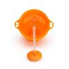 imageMunchkin Any Angle Sippy Cup for Toddlers Weighted Toddler Straw Cup with Click Lock Lid 10 Ounce 2 Pack PinkOrange