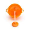 imageMunchkin Any Angle Sippy Cup for Toddlers Weighted Toddler Straw Cup with Click Lock Lid 10 Ounce 2 Pack PinkOrange
