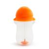 imageMunchkin Any Angle Sippy Cup for Toddlers Weighted Toddler Straw Cup with Click Lock Lid 10 Ounce 2 Pack PinkOrange