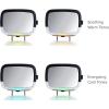imageMunchkin Baby Car Mirror Night Light Pivot 360 Baby inSight Adjustable Auto Mirror for Rear Facing Carseats BlackCar Mirror