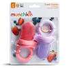 imageMunchkin Baby Feeder for Fresh Food and Fruit 2 Pack CoralPurpleCoralPurple