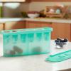 imageMunchkin Baby Feeders for Fresh Food and Fruit and Silicone Baby Food Freezer Tray BlueMint