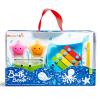 imageMunchkin Bath Beats Bath Toy Musical Set Includes Xylophone Bath Drum ampamp Shakers Fun for Babies Toddlers and Kids