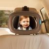 imageMunchkin Brica Baby inSight Car Mirror Crash Tested and Shatter Resistant Dark Grey1275x10 Inch Pack of 1