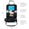 imageMunchkin Brica Car Backseat Organizer with Tablet Holder and Wipes Case Black