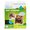 imageMunchkin Brica Seat Guardian Child Car Seat Protector Includes Storage Pocket BlackBrown