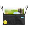 imageMunchkin Brica Stroller Organizer Bag  Universal Fit with Cup Holders and Wipes Case Fits UPPAbaby Evenflo BabyTrend and more Black