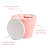 imageMunchkin Cest Silicone Snack Catcher Toddler Snack Cup with Lid MintCoral