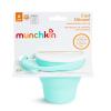imageMunchkin Cest Silicone Snack Catcher Toddler Snack Cup with Lid MintMint