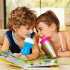 imageMunchkin Click Lock Bite Proof Sippy Cup 9 Ounce 2 Pack BluePurpleBlue