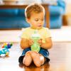 imageMunchkin Click Lock Flip Straw Toddler Sippy Cup 9 Ounce 2 Pack BlueGreen