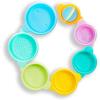 imageMunchkin ConnectACup Bath Toy Stacking and Straining Cups for Baby and ToddlerBath Toy