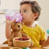 imageMunchkin Cool Cat Sippy Cup for Toddlers Stainless Steel Straw Cup 8 Ounce PurplePink