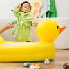 imageMunchkin Duck Inflatable Baby Bathtub with White Hot Heat Alert Classic Yellow DuckyDuck