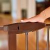 imageMunchkin Easy Close XL Metal Baby Gate 295quot  516quot Wide Black Model MK0009111Bronze