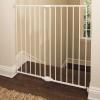 imageMunchkin Extending XL Tall and Wide Baby Gate Hardware Mounted Safety Gate for Stairs Hallways and Doors Extends 33quot  56quot Wide Metal White