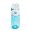 imageMunchkin Flip ampamp Go Toddler Sippy Cup with Straw 12 Ounce Ultra Durable Tritan Material BlueBlue