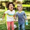 imageMunchkin Flip ampamp Go Toddler Sippy Cup with Straw 12 Ounce Ultra Durable Tritan Material BlueBlue