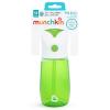 imageMunchkin Flip ampamp Go Toddler Sippy Cup with Straw 12 Ounce Ultra Durable Tritan Material BlueGreen