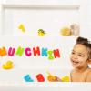 imageMunchkin Float ampamp Play Bubbles Baby and Toddler Bath Toy 4 Count ampamp  Learn Bath Letters and Numbers 36pc Toddler Bath Toy