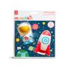imageMunchkin Galaxy Buddies Water Safe Light Up Baby and Toddler Bath Toy Astronaut ampamp Rocket Ship
