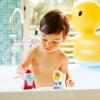 imageMunchkin Galaxy Buddies Water Safe Light Up Baby and Toddler Bath Toy Astronaut ampamp Rocket Ship