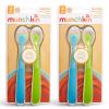 imageMunchkin Gentle Silicone Spoons 4 Pack PinkGreenBlueGreen