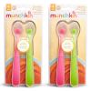 imageMunchkin Gentle Silicone Spoons 4 Pack PinkGreenPinkGreen