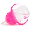 imageMunchkin Happy Snacker Snack Catcher and Any Angle Weighted Straw Trainer Cup Set 4 Pack BlueGreenPurplePink