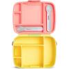 imageMunchkin Lunch Bento Box for Kids Includes Utensils YellowYellow