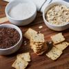 imageMunchkin Milkmakers Lactation Crisps for Nursing Breastfeeding ampamp Pumping Moms  Gluten Free ampamp Fenugreek Free Crackers with Milk Boosting Ingredients like Oats ampamp FlaxSea Salt Crisps