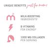 imageMunchkin Milkmakers Lactation Drink Mix Supplement with B VitaminsCollagenFenugreek ampamp Milk Thistle for Breastfeeding Moms Berry Lemonade 14 CountLactation Drink Mix