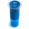 imageMunchkin Miracle 360 Spill Proof Sippy Cups 24 and 10 Ounce 2 Pack Pink  Toddler and Adult SetBlue