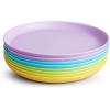 imageMunchkin Multi Baby and Toddler Plates 8 Count Pack of 18 Count Pack of 1