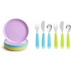 imageMunchkin Multi Baby and Toddler Plates 8 Count Pack of 18 Count Pack of 1