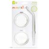 imageMunchkin Open Sipper and Straw Lids  Converts Miracle 360 Cups to Straw Cups and Open Training CupsStraw  Sipper Lid