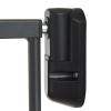 imageMunchkin Push to Close Baby Gate Hardware Mounted Safety Gate for Stairs Hallways and Doors Extends 285quot to 45quot Wide Metal Dark Grey