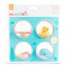 imageMunchkin Sit ampamp Soak Baby Bath Tub with 4pk Float and Play Bubbles Bath Toy