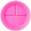 imageMunchkin Stay Put Suction Plates for Baby and Toddler 3 Divided Sections  PinkPurple