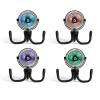 imageMunchkin Stroller Fan  Portable Fan for Travel Baby Gear Accessory with 4 Speeds Flexible Clipon Leg Attachment Rechargeable Battery Black with Multicolored LED Lights