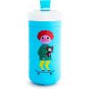 imageMunchkin Twisty Mix ampamp Match Animals Bite Proof Sippy Cup 9 Ounce BlueBlue Characters