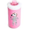 imageMunchkin Twisty Mix ampamp Match Animals Bite Proof Sippy Cup 9 Ounce BluePink Animals