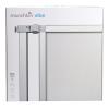 imageMunchkin Vibe Baby Gate Turn Key Mounted Safety Gate for Stairs Hallways and Doors Walk Through with Door Mesh and Steel Silver Ice  29x405 Inch Pack of 1Ice