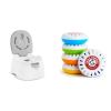 imageMunchkin Arm ampamp Hammer MultiStage 3in1 Potty Seat Potty Chair Trainer Ring and Step Stool Grey and Nursery Fresheners 5 PackPotty  Refills