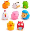 imageMunchkin Baby Bath Toy Squirts Farm Animals 8 PackFarm