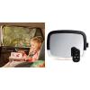 imageMunchkin Brica Magnetic Stretch to Fit Sun Shade and 360 Pivot Night Light Baby inSight WideAngle Adjustable Car Mirror1pk Shade  Nightlight Mirror
