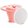 imageMunchkin Cest Silicone Snack Catcher Toddler Snack Cup with Lid MintCoral
