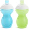 imageMunchkin Click Lock Bite Proof Sippy Cup 9 Ounce 2 Pack BluePurpleBlueGreen