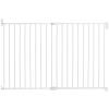 imageMunchkin Extending XL Tall and Wide Baby Gate Hardware Mounted Safety Gate for Stairs Hallways and Doors Extends 33quot  56quot Wide Metal White